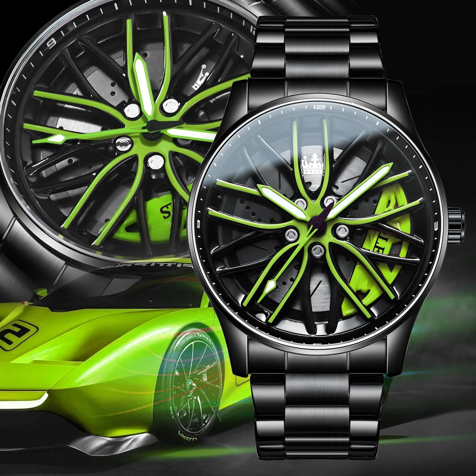 Montres Authentiques Jantes de Voiture