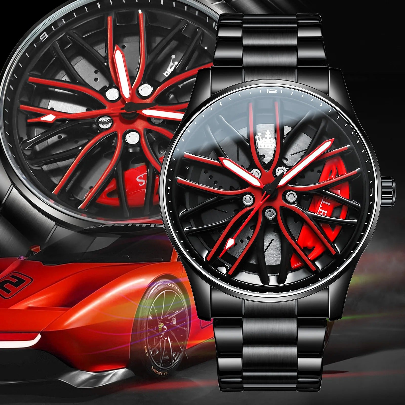 Montres Authentiques Jantes de Voiture