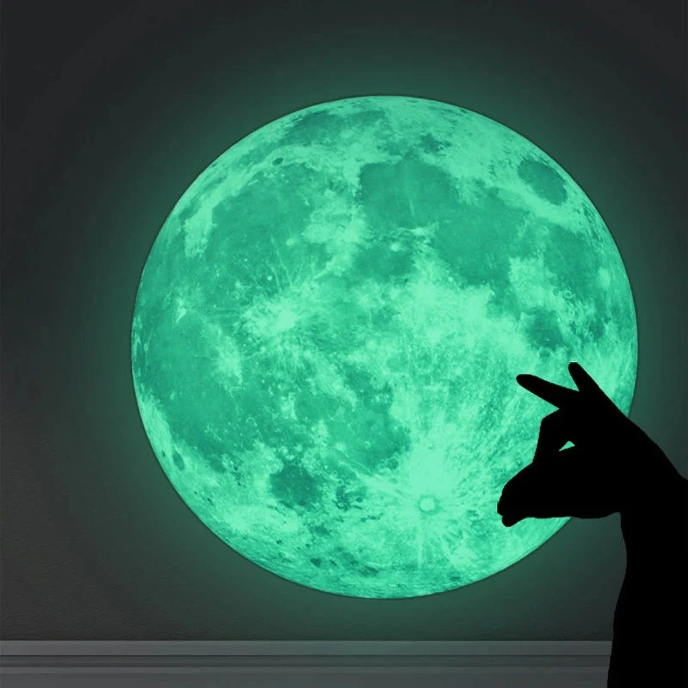 435 Wall Stickers Luminous Stars Moon Planet Glow In The Dark Nursery Kids Room - Image 4