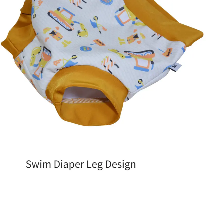 New Arrival Eezkoala Leakproof Swimming Diaper Newborn Baby High Waist Swim Nappies Washable Sunproof Baby Swimwear Cloth Nappys - Image 5