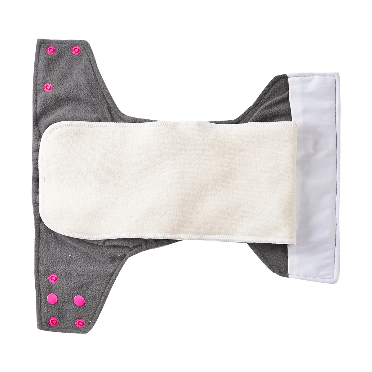 Elinfant 10PCS Lot 100% Soft Unbleached Cotton Softness Dry Fast Absorbency Baby Prefold Cloth Diaper Insert - Image 6