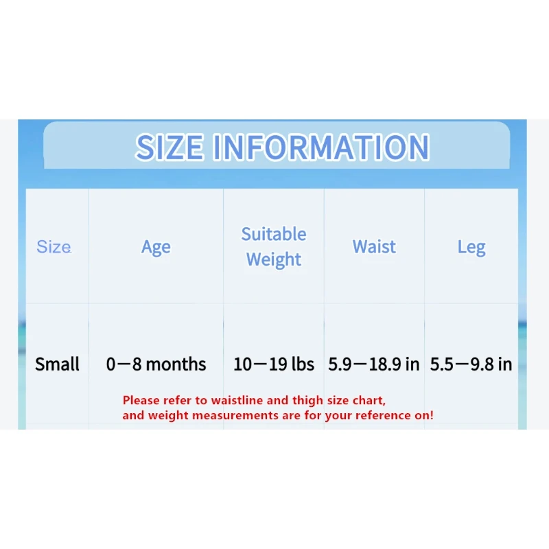 1PC ALVABABY Baby Swim Diaper Reusable Swim Nappy for Swimming Lessons Adjustable Fashion Swimsuit for Baby Under 8 Months - Image 6