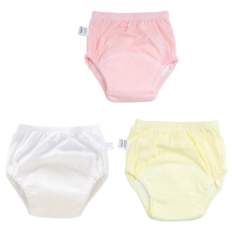 3pcs/lot Newborn Training Pants Cotton Thin Summer Baby Shorts Washable Boy Girls Cloth Diapers Reusable Nappies Infant Panties - Image 5