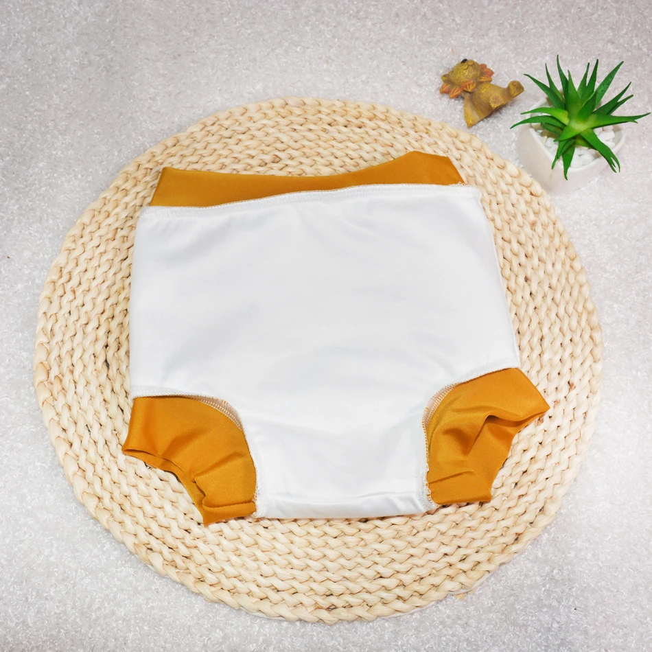 New Arrival Eezkoala Leakproof Swimming Diaper Newborn Baby High Waist Swim Nappies Washable Sunproof Baby Swimwear Cloth Nappys - Image 2