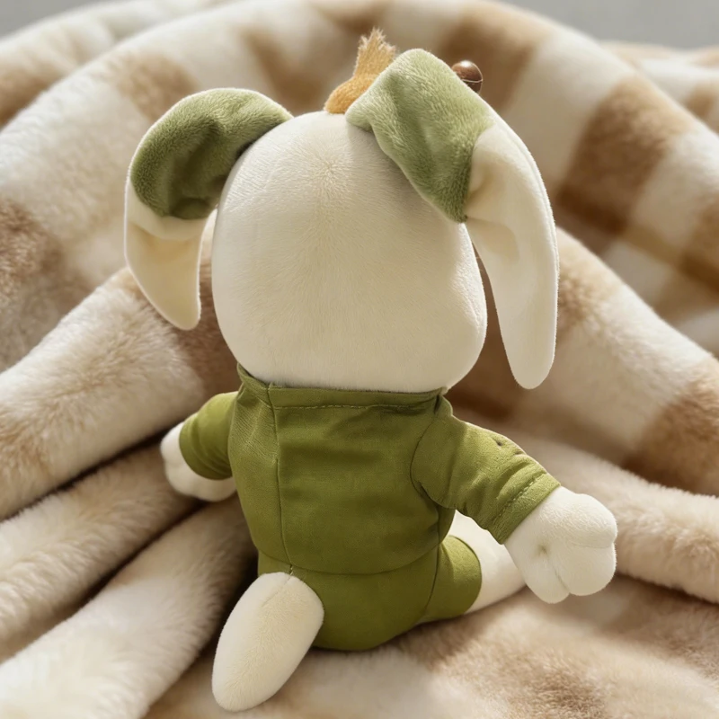 Cute Bunny Plush Toy Cartoon Rose Floral Rabbit Soft Pink Stuffed Animal Baby Huggable Doll Nursery Decor Kawaii Girls Kids Gift - Image 4